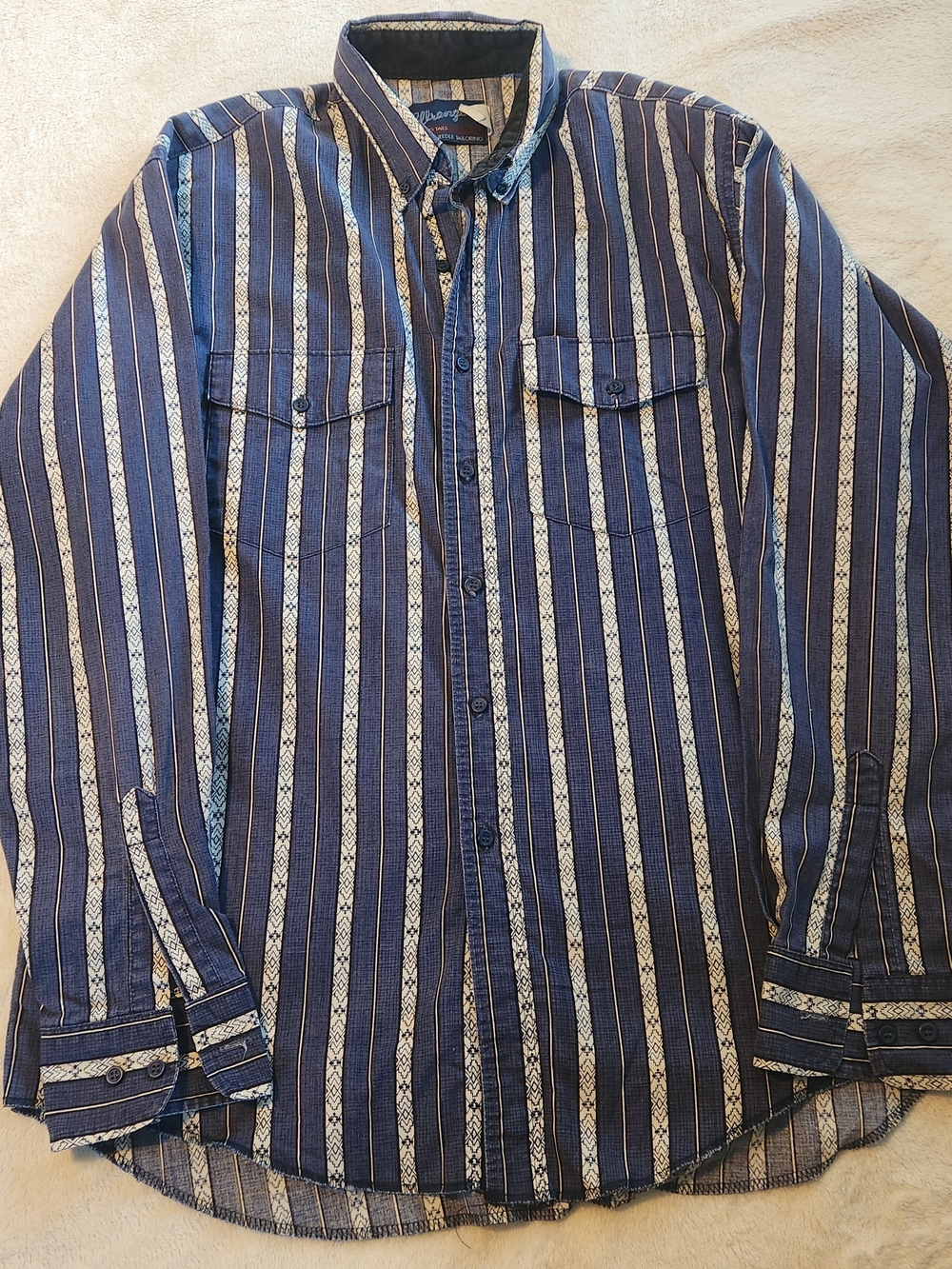 Vintage Wrangler Long-sleeve Western Shirt